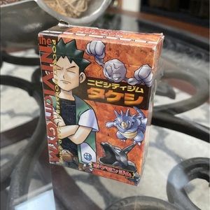 POKEMON JAPANESE BROCK NIVI CITY GYM THEME DECK 1998 RARE